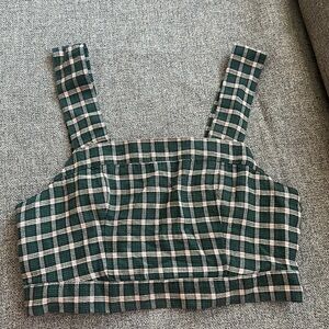 American Eagle Cropped Plain Tank
